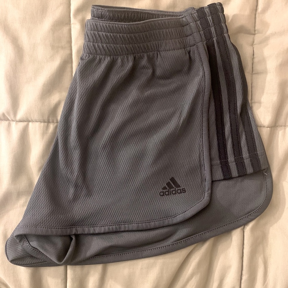 Adidas Grey Running Shorts